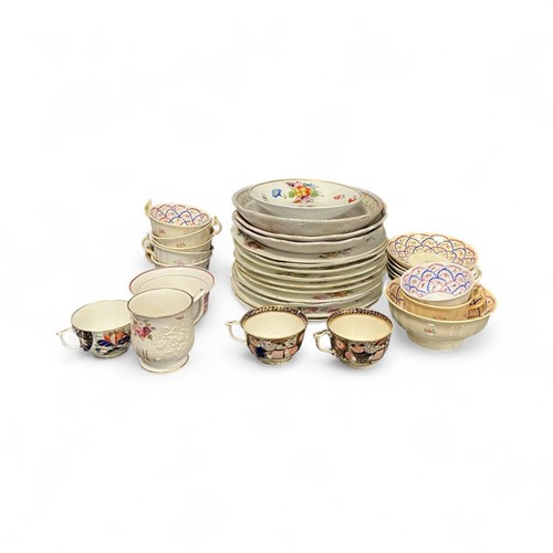 Lot 54 - Three French faience plates, ten continental...