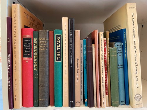 Lot 351 - Bibliography from the Library of Robin Myers.