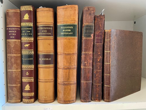 Lot 106 - Ship construction, Naval Regulations etc.