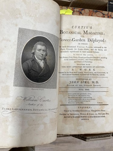 Lot 180 - Curtis's Botanical Magazine or Or Flower-Garden Displayed
