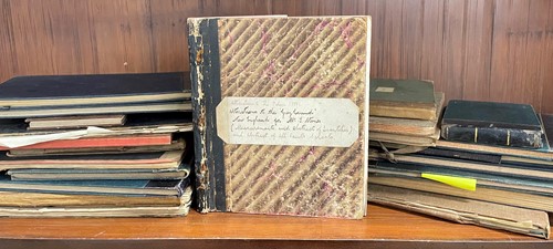 Lot 273 - Architect's note and sketchbooks