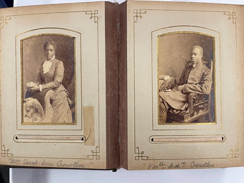 Lot 261 - Africa, Niger Missions 1880s, a small carte de visite album