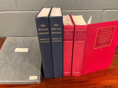 Lot 454 - Bibliography from the Library of Robin Myers.