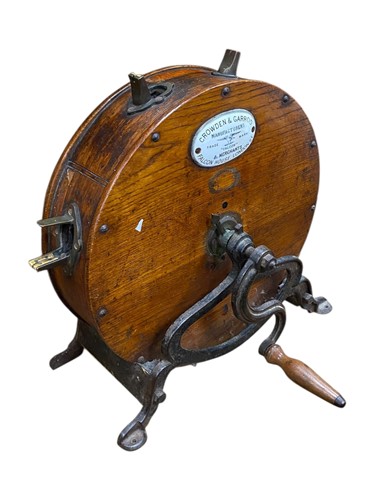 Lot 623 - A late Victorian knife sharper, marked...