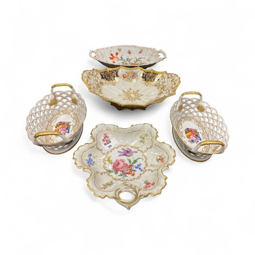 Lot 98 - A group of mainly Continental ceramics, to...