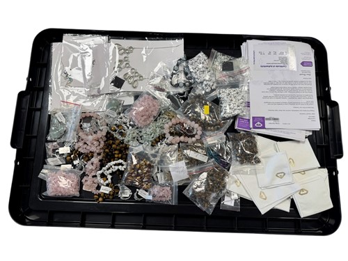 Lot 294 - A collection of mostly tanzanite and...