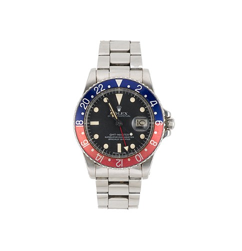 Lot Rolex - A steel 'GMT Master' wristwatch