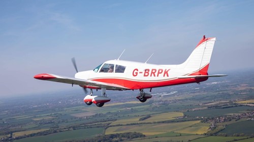 Lot 3 - A flight from Duxford in a PA28 Aircraft!