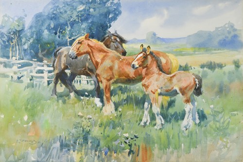 Lot Sir Alfred James Munnings PRA RWS (British, 1878-1959)