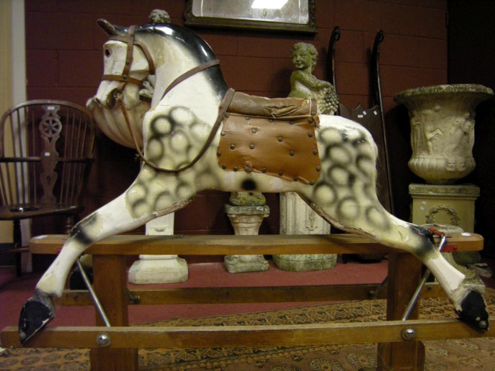 Lot 2 - A 'Leeway' rocking horse