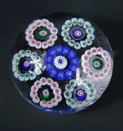 Lot 507 - A Baccarat Dupont millefiori paperweight