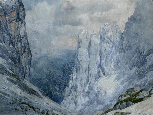 Lot 708 - Rudolf Reschreiter (German, 1868-1939)