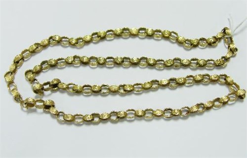Lot 211 - A 9ct yellow gold neckchain