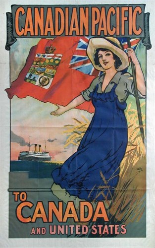Lot 517 - Odin Rosenvinge, (Dates Unknown), A Canadian Pacific Poster