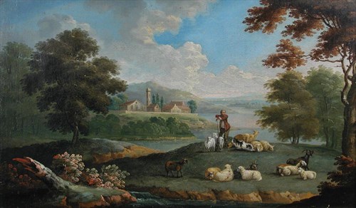 Lot 658 - Anthony Devis, RA (British, 1729-1816)