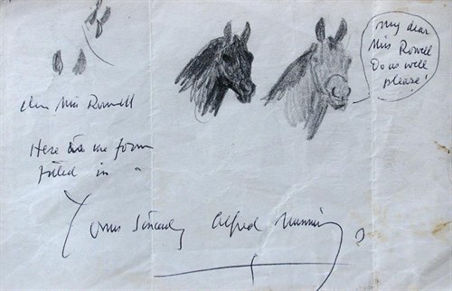 Lot 619 - Sir Alfred Munnings, PRA (British, 1878-1959)