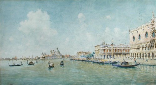 Lot 632 - Rafael Senet y Perez (Spanish, 1856-1926)