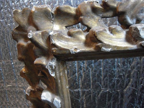 Lot 738 - A 17th Century carved Florentine frame (A/F),...