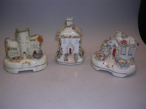 Lot 47 - Two Staffordshire cottages and a castle
