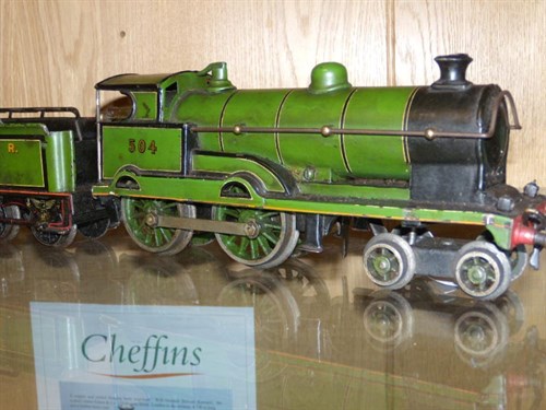 Lot 905 - Bing O gauge clockwork loco 4-4-0 LNER no.504...