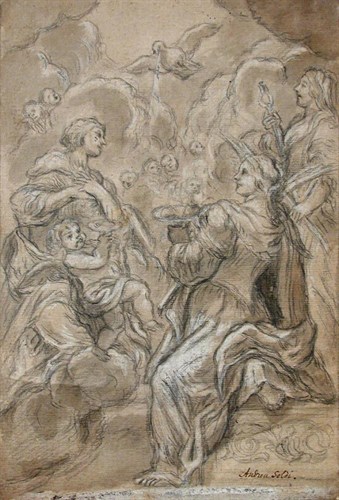 Lot 567 - Baldassare Franceschini, called Volterrano (Italian, 1611-1689)