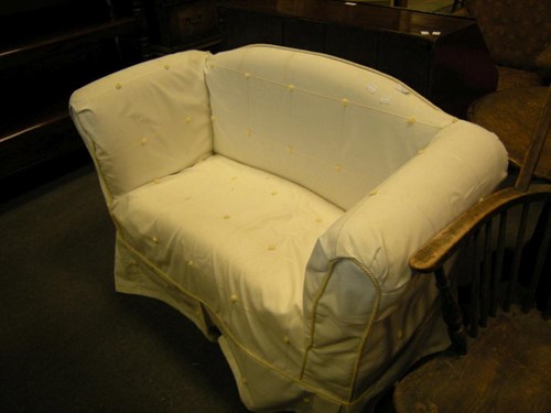 Lot 47 - A small Victorian sofa