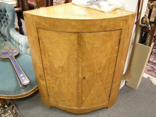 Lot 60 - A 19th century continental satin birch...