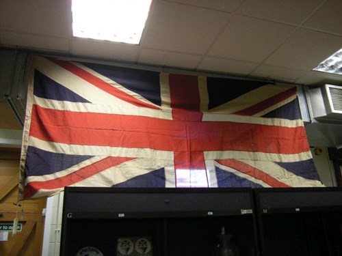 Lot 87 - A large Union Jack flag