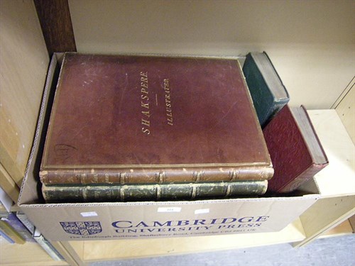 Lot 114 - Shakespeares' works, ed C.Knight in 4 volumes...