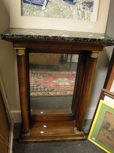 Lot 68 - A 19th century marble topped console