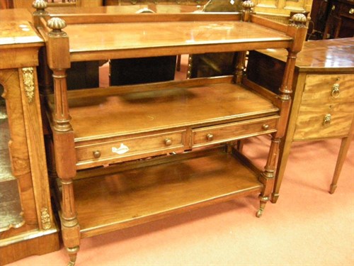 Lot 162 - A mahogany buffett