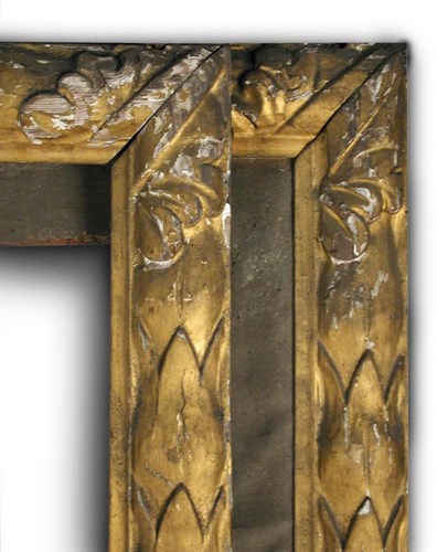 Lot 401 - An English 18th Century carved and giltwood...