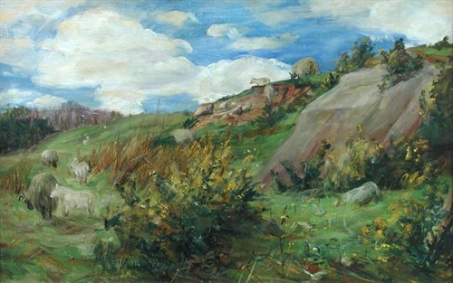 Lot 484 - Peter Wishart, ARSA (British, 1852-1932)