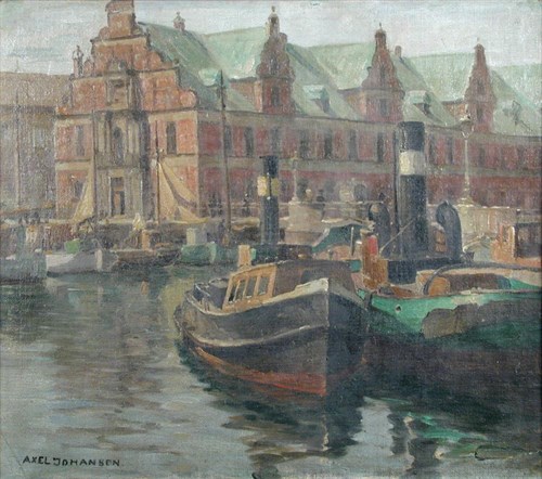 Lot 436 - Axel Johansen (Danish, 1872-1938)