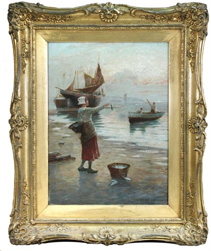 Lot 440 - William Richards (British, fl.1879-1890)
