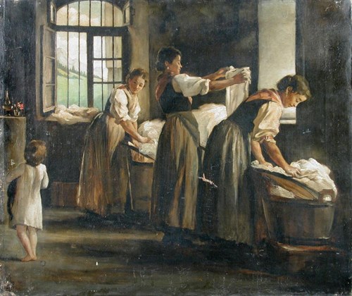 Lot 495 - Anne J Pertz (British, fl. 1880-1911)