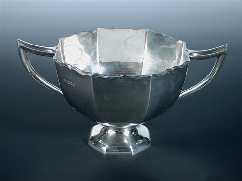 Lot 309 - A silver rosebowl