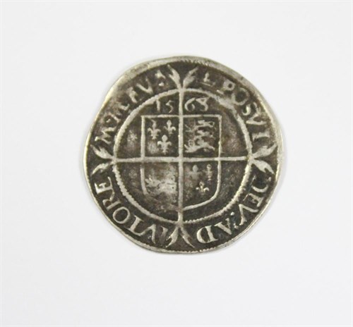 Lot 212 - An Elizabeth I silver groat, 1562, and a 14th century silver penny