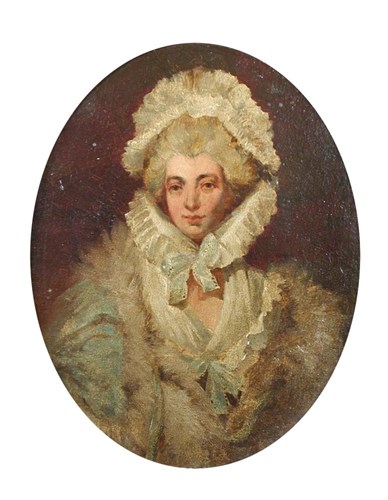 Lot 415 - Circle of John Downman (British, 1750-1824)