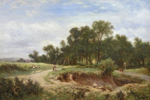 Lot 459 - L Richards (British, 19th Century)