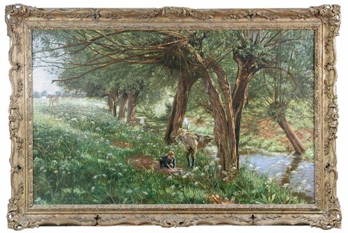 Lot 462 - Richard Henry Brock (British, exh. 1897-1915)
