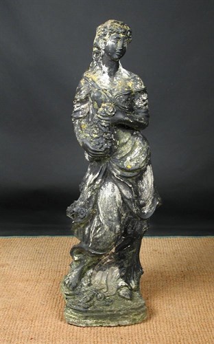Lot 754 - A reconstituted figure of a classical female subject