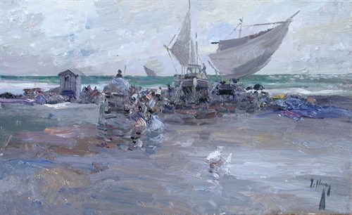 Lot 493 - Jose Luis Checa Galindo (Spanish, b.1950) -...