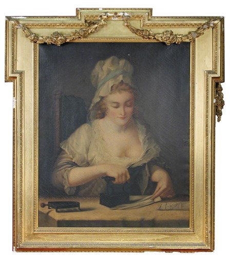 Lot 426 - Follower of Henry Robert Morland (British, circa 1716-1797)