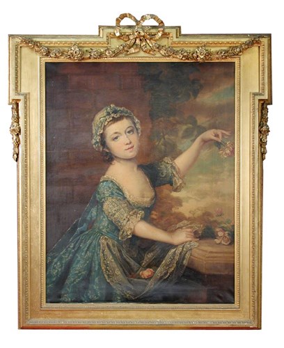 Lot 429 - Follower of Sir Joshua Reynolds (British, 1723-1792)