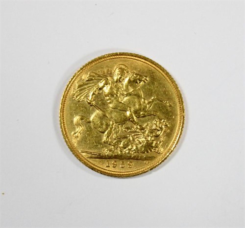 Lot 214 - An Elizabeth II gold sovereign, 1959