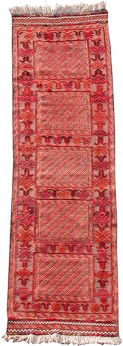 Lot 770 - A Sino-Iranian wool runner, 20th century