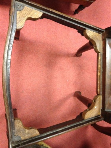 Lot 687 - An 18th century mahogany dining chair, circa 1770