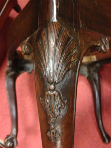 Lot 687 - An 18th century mahogany dining chair, circa 1770