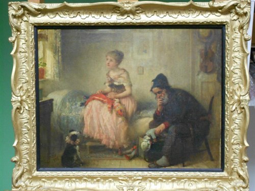Lot 456 - Alberto Ludovici, Senior (British, 1820-1894)